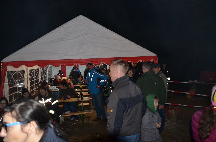 Osterfeuer in Buchholz