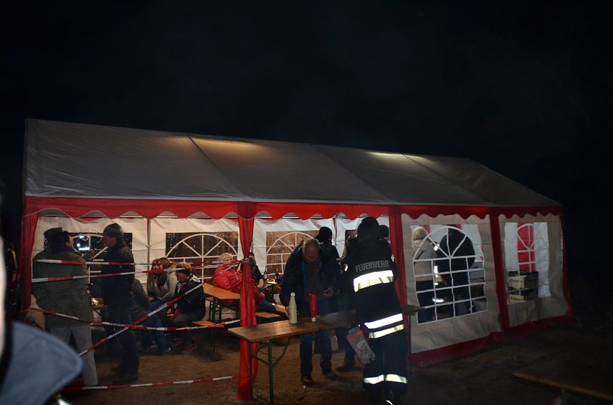 Osterfeuer in Buchholz