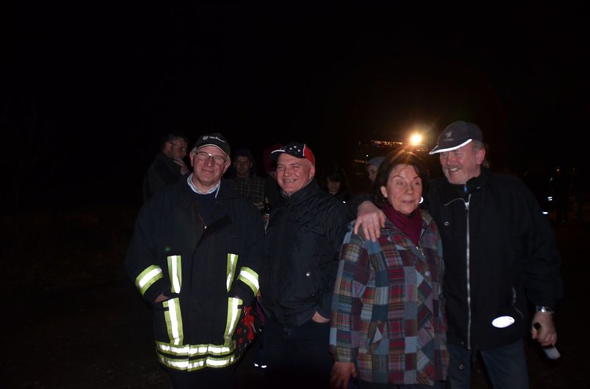 Osterfeuer in Buchholz