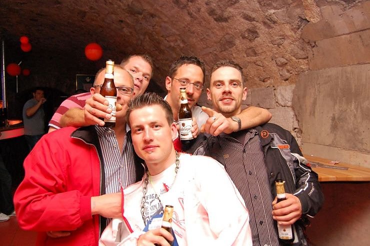 Party im Grease & Destille