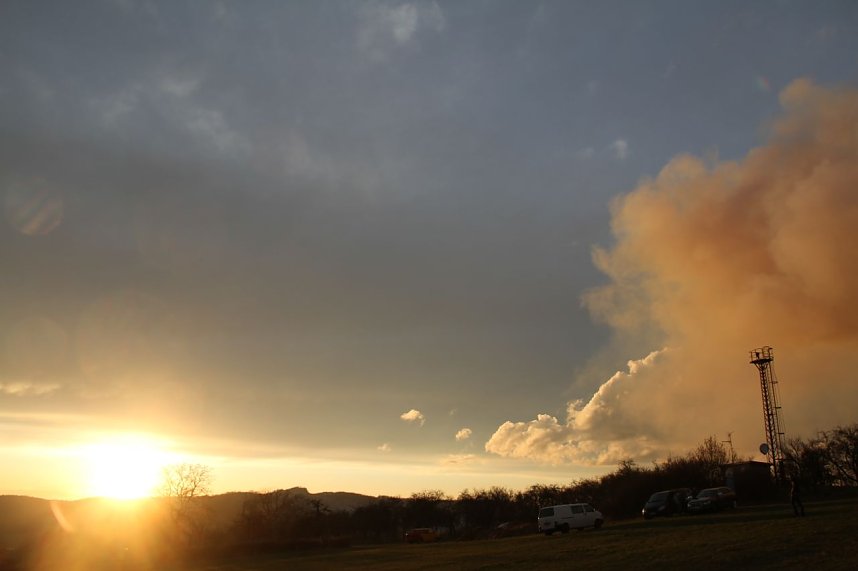 Osterfeuer &uuml;ber Krimderode 2016