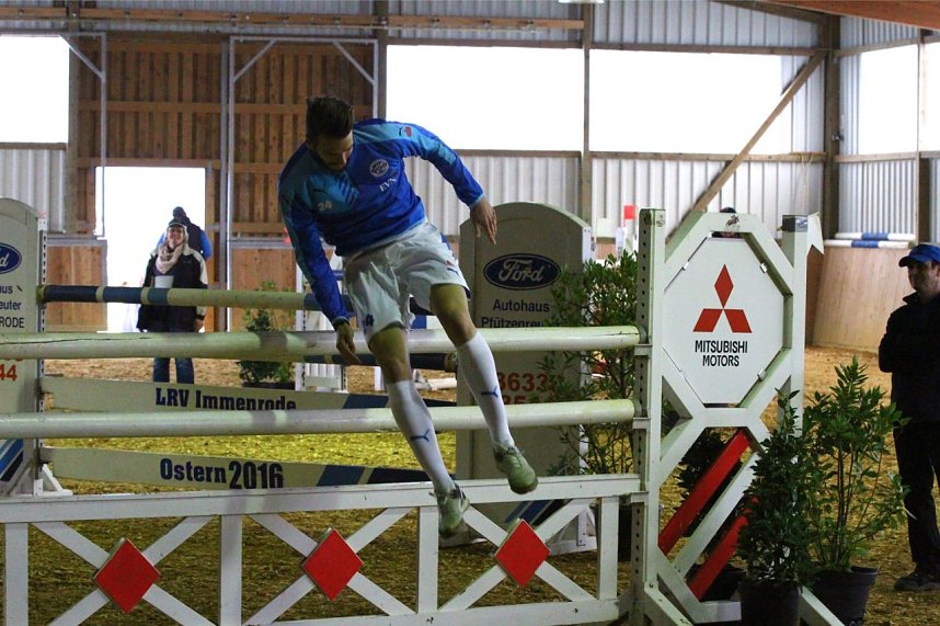 Reitsport trifft auf Fu&szlig;ballsport