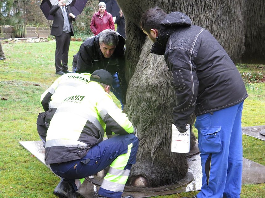Das Mammut ist umgezogen