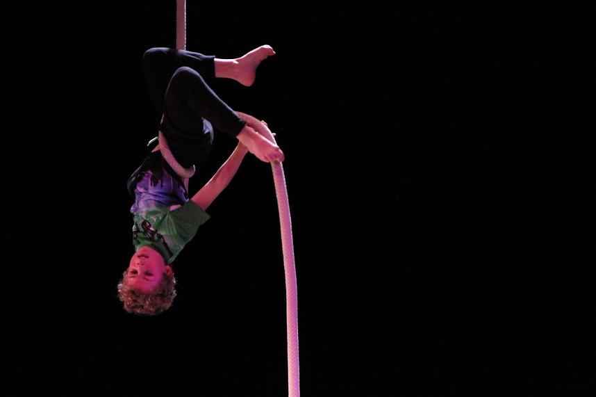 No money - pure honey - die Kinder des Zirkus Zappelini zeigten am Abend, was sie drauf haben