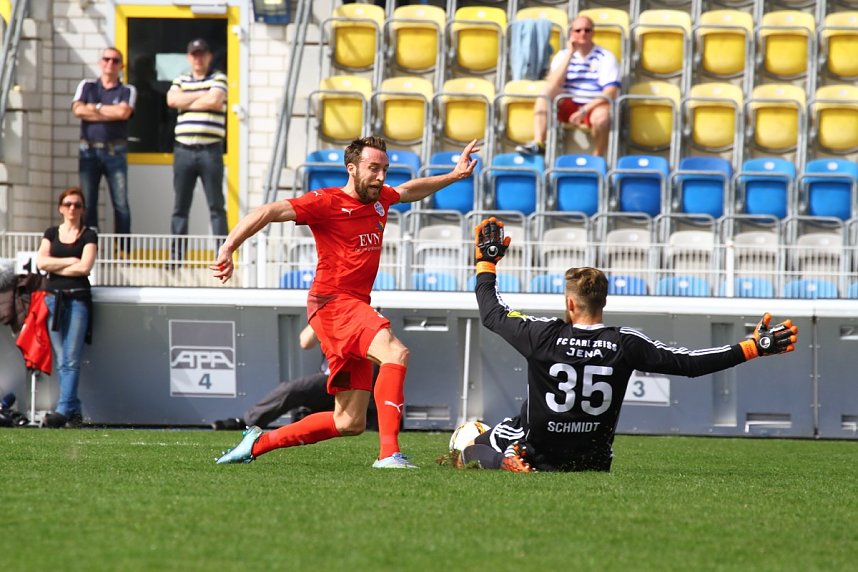 0:0 im Th&uuml;ringen-Derby Jena gegen Nordhausen