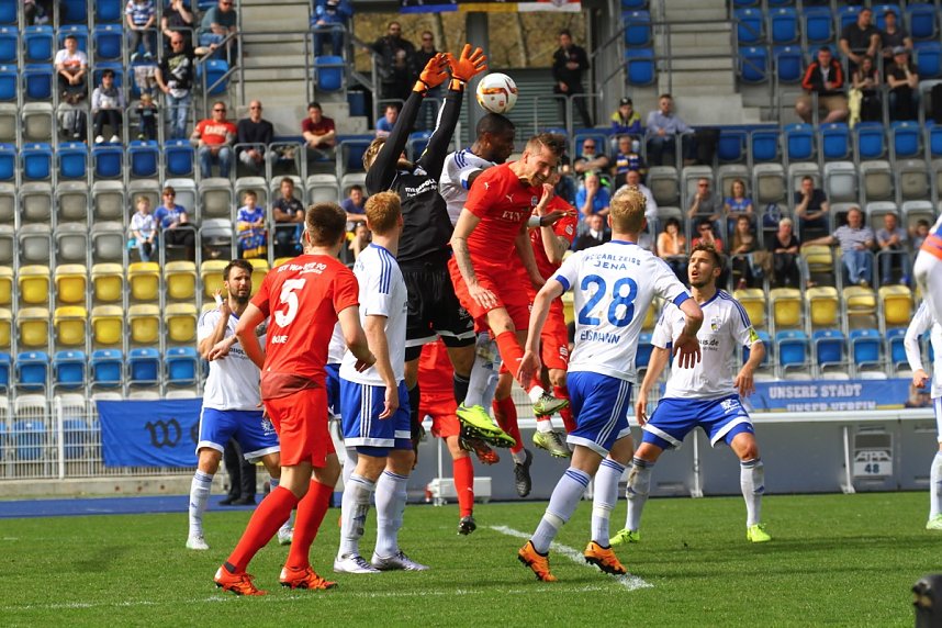 0:0 im Th&uuml;ringen-Derby Jena gegen Nordhausen