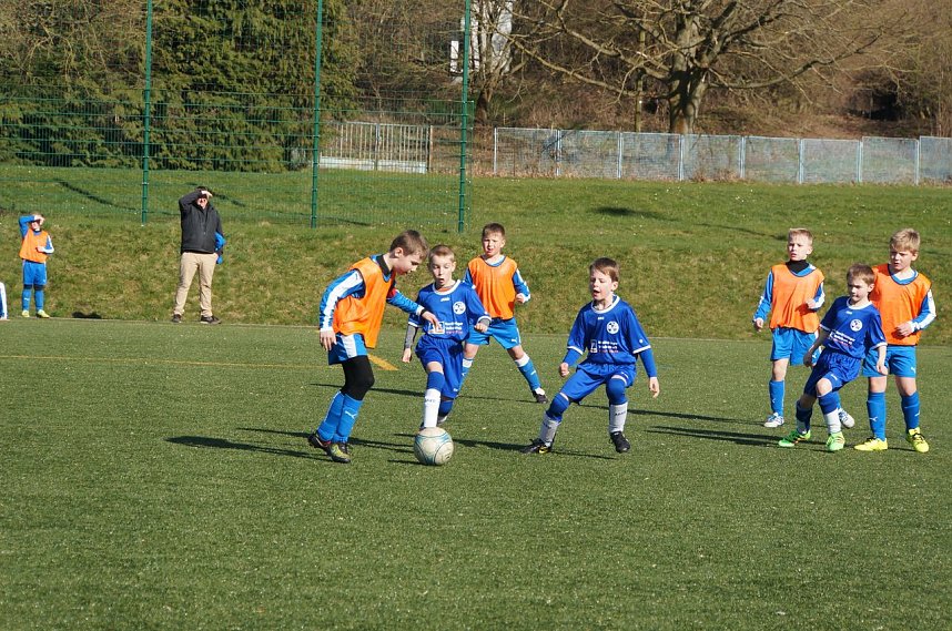 Wackers U9 gewinnt gegen Bad Frankenhausen