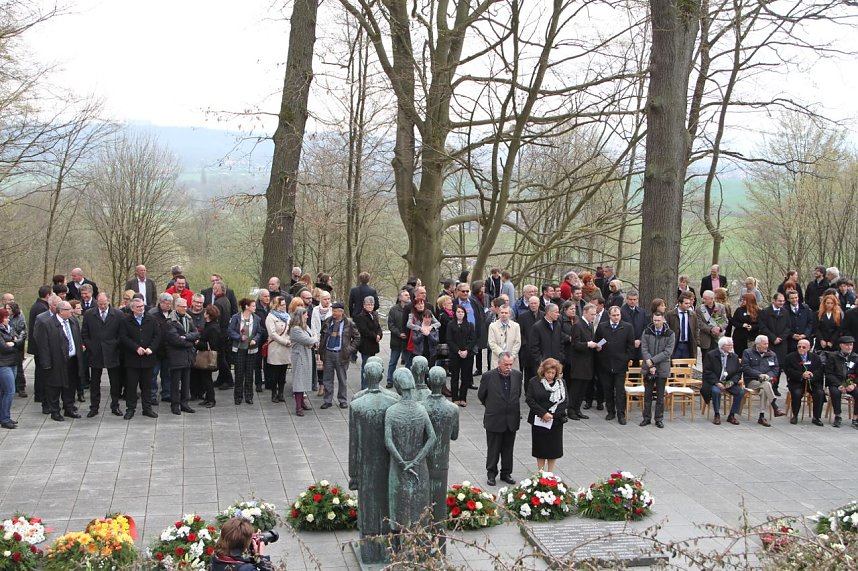 Gedenkveranstaltung zum 71. Jahrestag der Befreiung des KZ Mittelbau-Dora