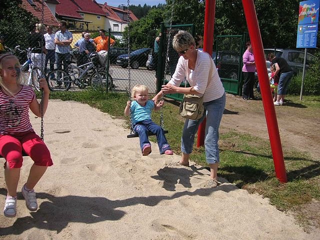 Spielplatz wurde er&ouml;ffnet