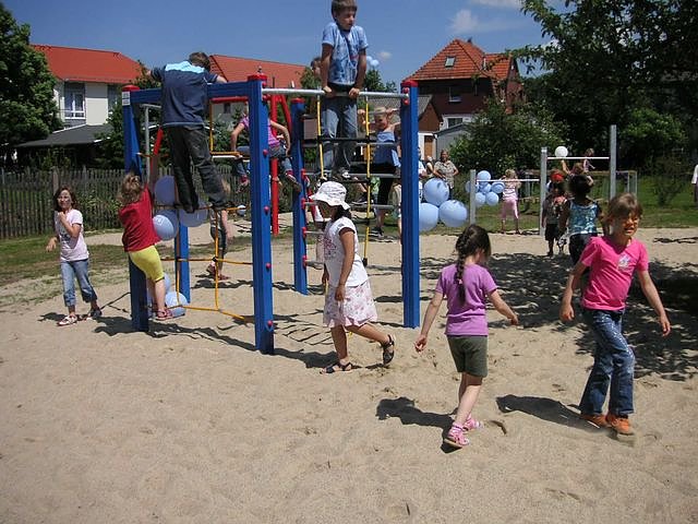 Spielplatz wurde er&ouml;ffnet