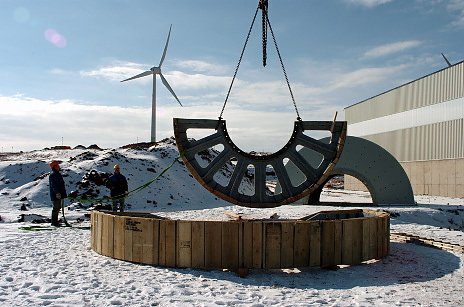 M&auml;rz: Kugelm&uuml;hle f&uuml;r Abfallverwertungsanlage