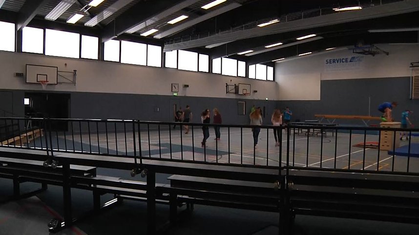 Endlich fertig  - die neue Mehrzweckhalle in Ellrich