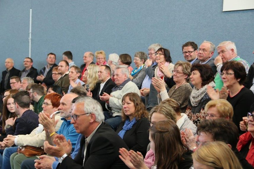In Ellrich wurde heute die neue Mehrzweckhalle nach gut einem Jahr Bauzeit er&ouml;ffnet