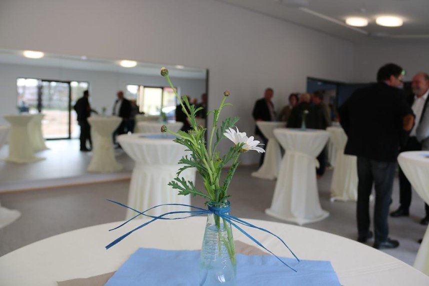In Ellrich wurde heute die neue Mehrzweckhalle nach gut einem Jahr Bauzeit er&ouml;ffnet