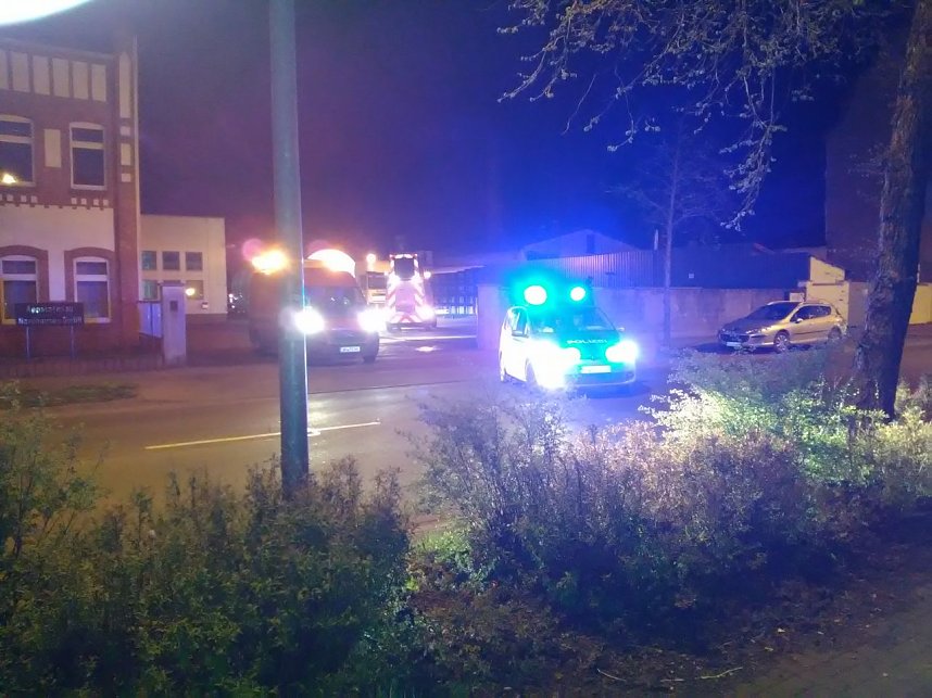 Schwertransport mit Ziel Brasilien auf Nordhausens Stra&szlig;en