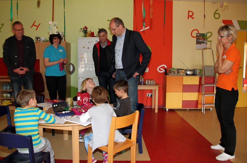 Landrat vor Ort - Matthias Jendricke besuchte heute Werther