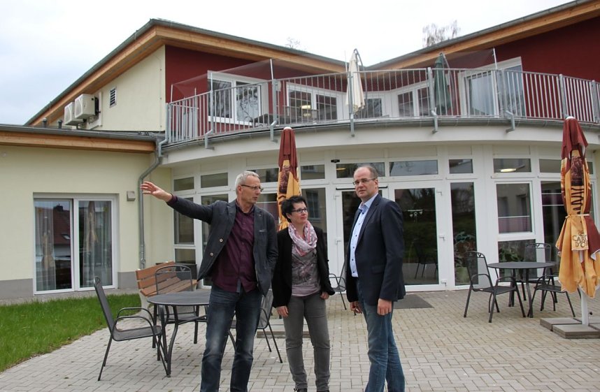 Landrat vor Ort - Matthias Jendricke besuchte heute Werther