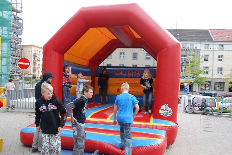 Knax Spielfest bei der Sparkasse