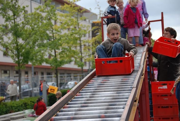 Knax Spielfest bei der Sparkasse