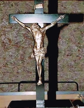 Gestohlenes Kruzifix