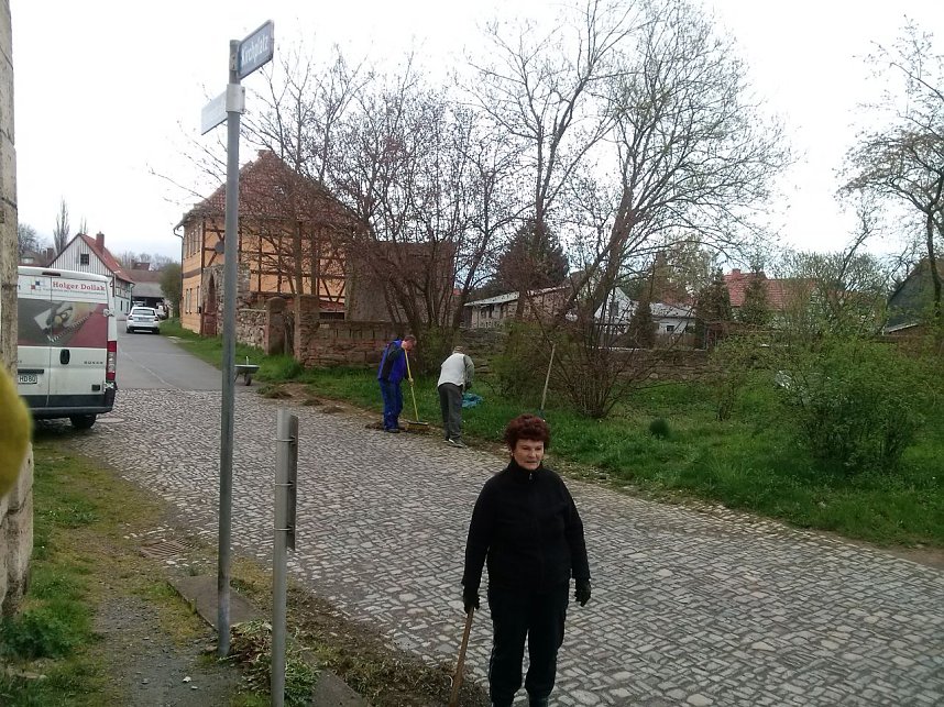 Unser Dorf soll sauber bleiben - Fr&uuml;hjahrsputz in Sundhausen