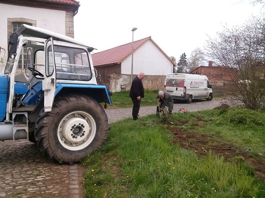 Unser Dorf soll sauber bleiben - Fr&uuml;hjahrsputz in Sundhausen