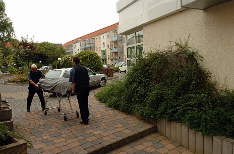 Juni: verbrannte Frau in der T&ouml;pferstra&szlig;e gefunden