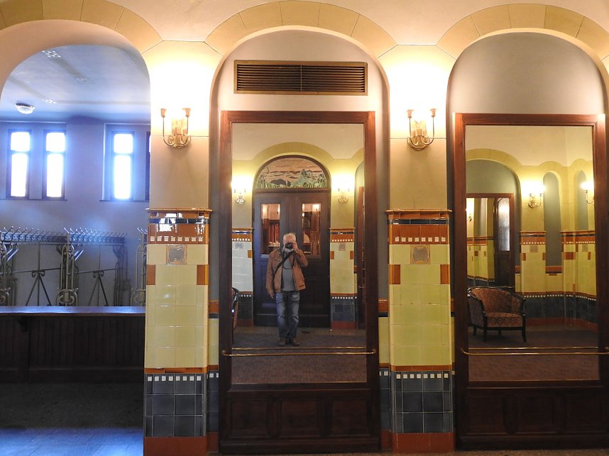 Peter Blei unterwegs in Bad Schmiedeberg