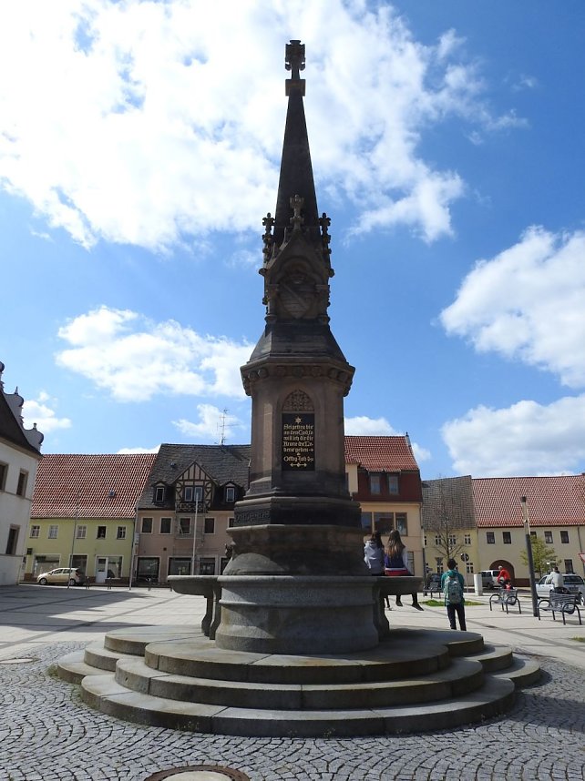 Peter Blei unterwegs in Bad Schmiedeberg