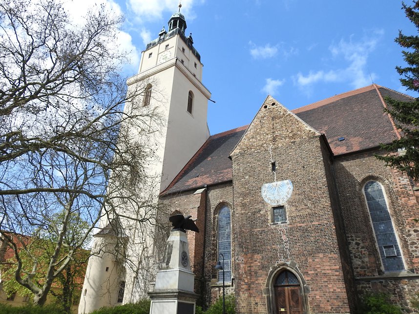 Peter Blei unterwegs in Bad Schmiedeberg