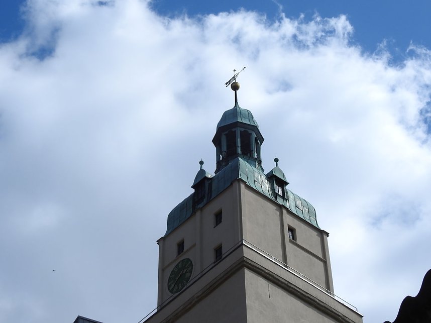 Peter Blei unterwegs in Bad Schmiedeberg