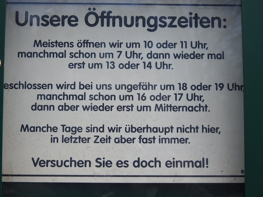 Peter Blei unterwegs in Bad Schmiedeberg