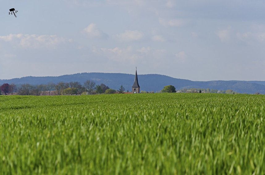 Erdfallseen, trockene Fl&uuml;sse und ganz viel Raps - Christian Schelauske war im Nordwesten des Landkreises unterwegs