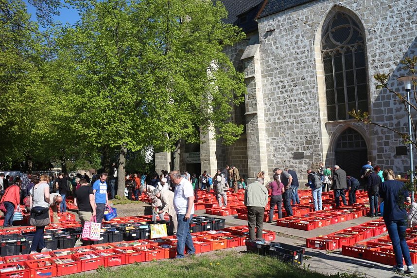 Erstmals mehr als 1000 Kisten voller B&uuml;cher - der gro&szlig;e KILA B&uuml;cherflohmarkt