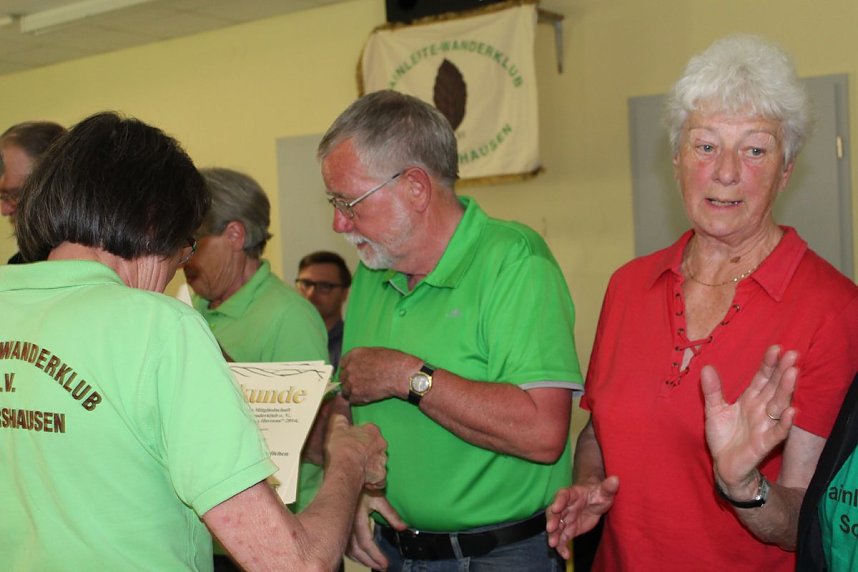  Hainleite-Wanderklub feierte 25-J&auml;hriges