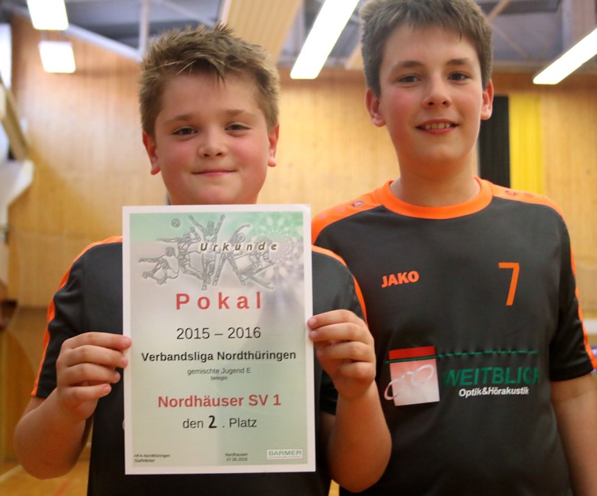 Doppelter Erfolg f&uuml;r die Nordh&auml;user Nachwuchshandballer