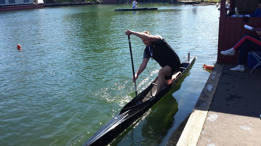 Dreifacher Erfolg f&uuml;r Canadierfahrer Olaf Ostwald