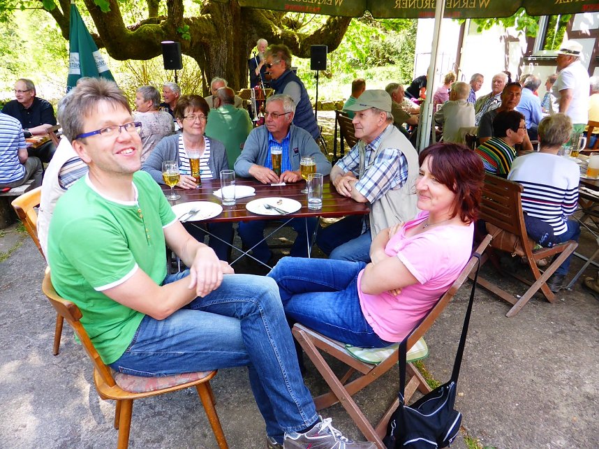 Herzsportgruppe wanderte zum Braunsteinhaus