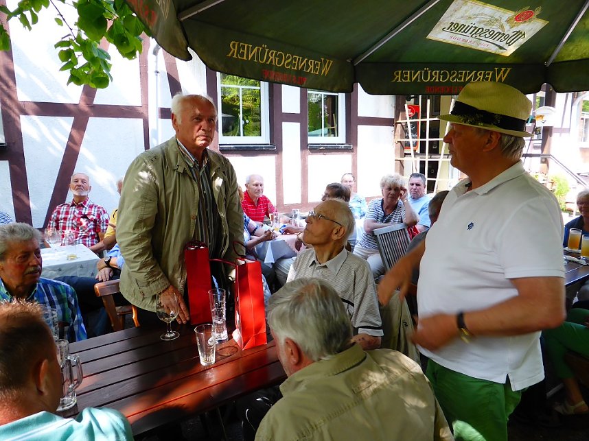 Herzsportgruppe wanderte zum Braunsteinhaus