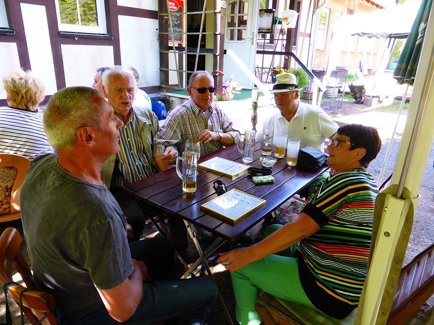 Herzsportgruppe wanderte zum Braunsteinhaus