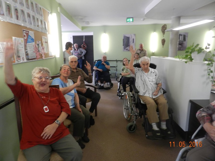 Geburtstagsfeier im Bleicher&ouml;der Seniorenzentrum "Gl&uuml;ck auf"