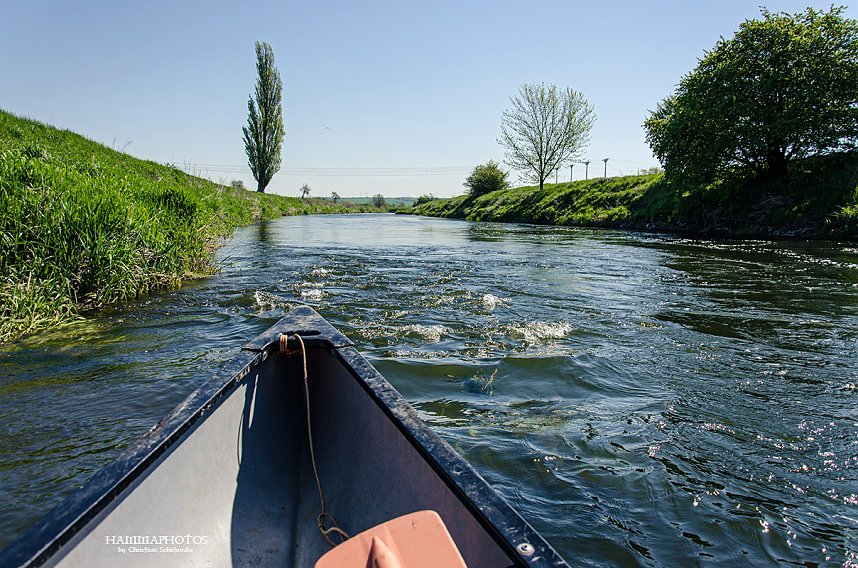 Auf der Unstrut unterwegs