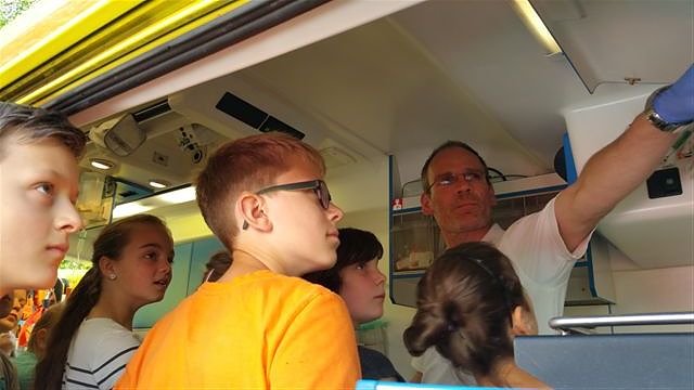 &Uuml;bung f&uuml;r den Ernstfall an der Grundschule Wipperdorf