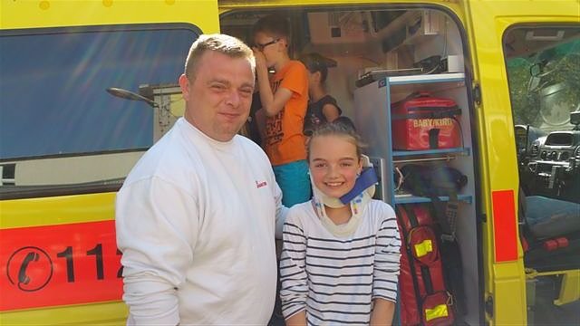 &Uuml;bung f&uuml;r den Ernstfall an der Grundschule Wipperdorf