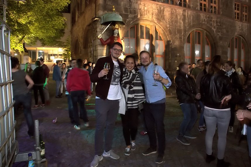 Viertes Nordh&auml;user Weinfest - der Samstagabend