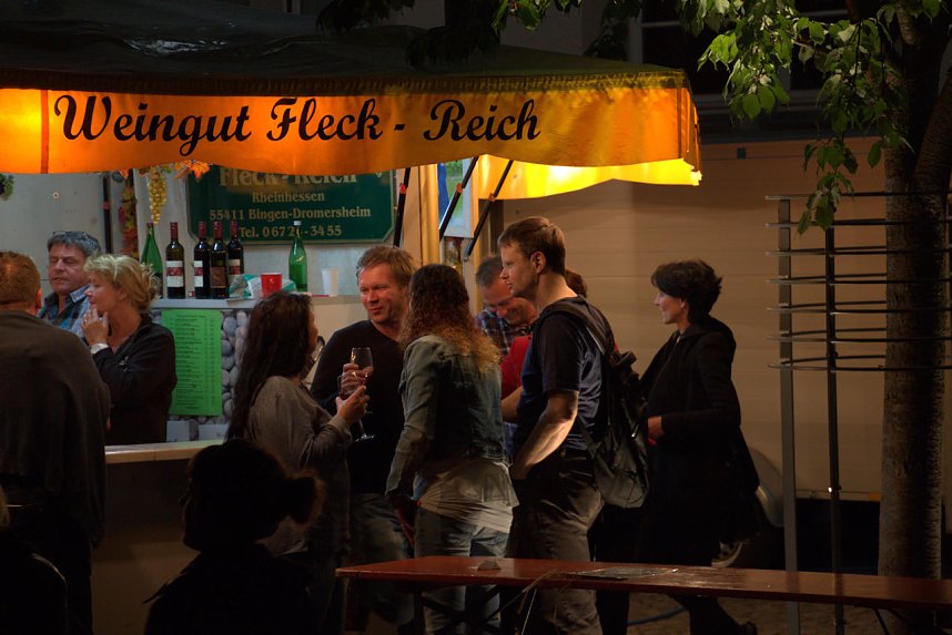 Viertes Nordh&auml;user Weinfest - der Samstagabend