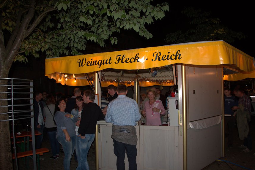 Viertes Nordh&auml;user Weinfest - der Samstagabend