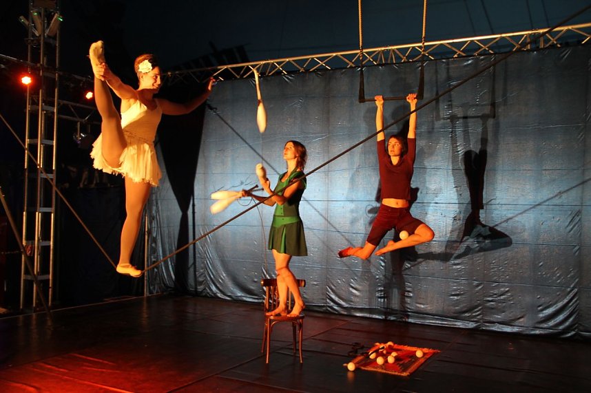 Premiere im neuen Nordh&auml;user Zirkuszelt