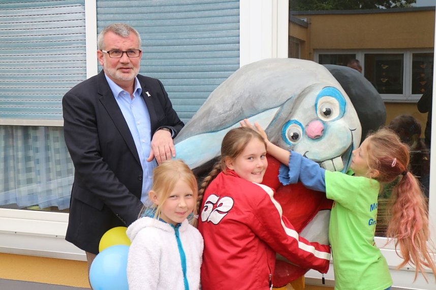 Der Speedy Wanderpokal ging in diesem Jahr an die Montessorie Grundschule in Nordhausen