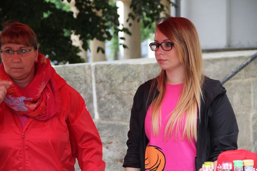 "Sicherheit braucht K&ouml;pfchen" auf dem Theaterplatz Nordhausen